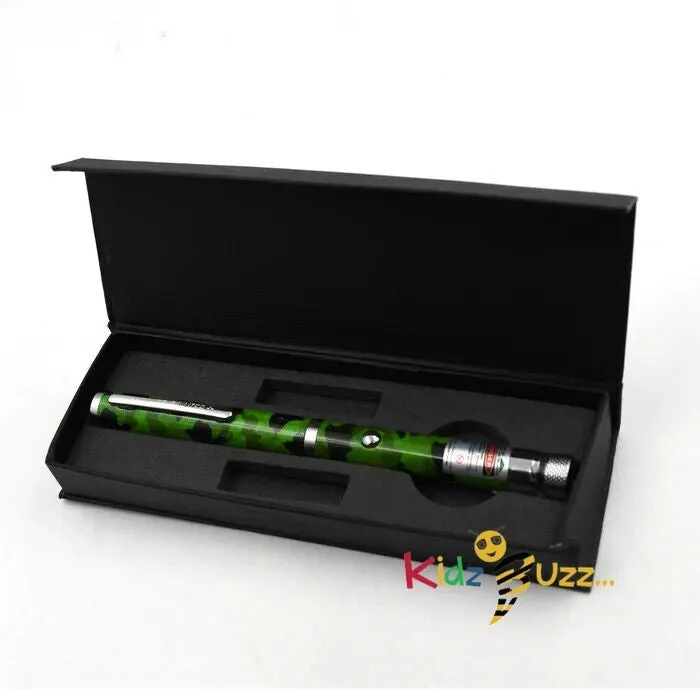 2 x Strong Beam Green Laser Pointer Pen Lazer Torch Battery Operator