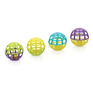 4 Pack Roller Balls Bird Toy