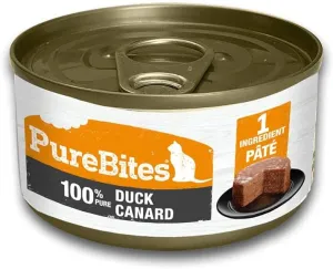 789125 2.5 oz Pure Bites 100 Percent Duck Cat Pate - Pack of 12