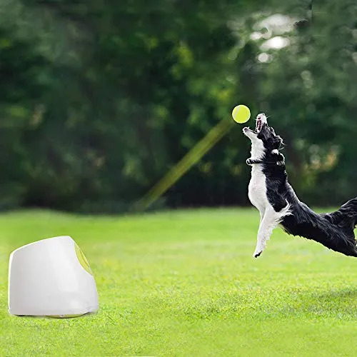 All for Paws Interactive Dog Automatic Ball Launcher Fetching Toy for Large Dogs,