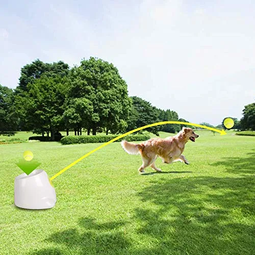 All for Paws Interactive Dog Automatic Ball Launcher Fetching Toy for Large Dogs,