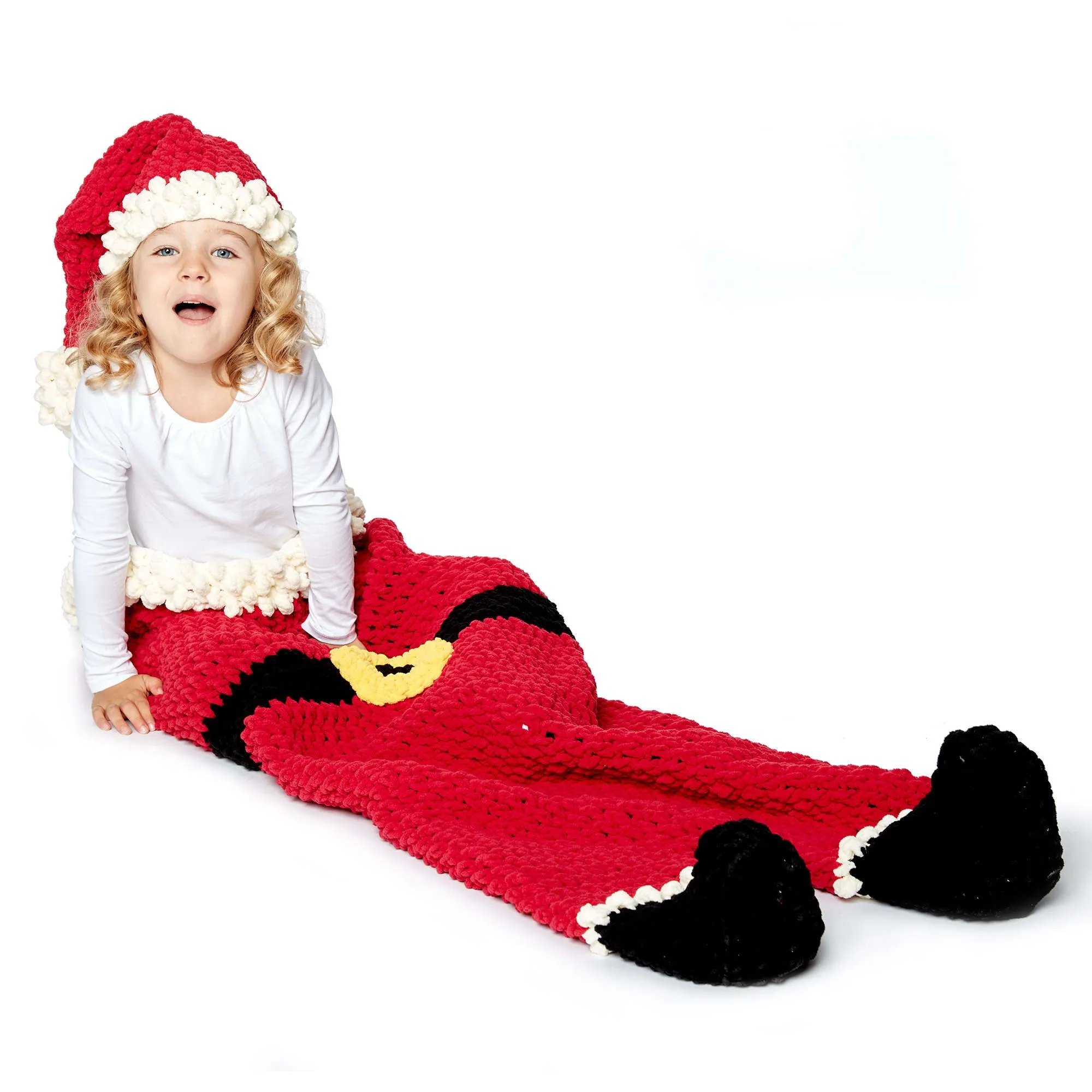 Bernat Dear Santa Crochet Snuggle Sack