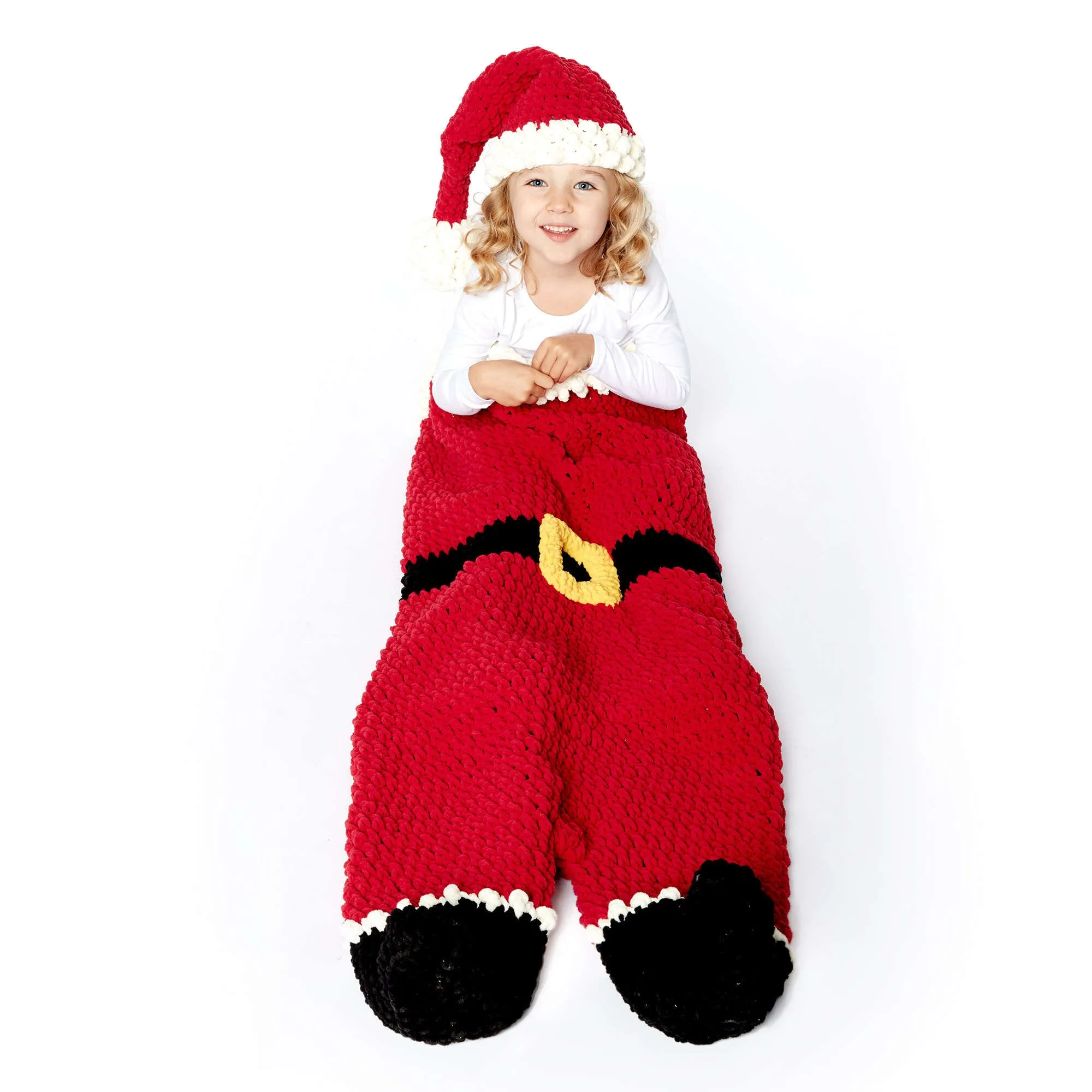 Bernat Dear Santa Crochet Snuggle Sack