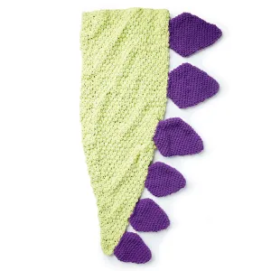 Bernat Dino Tail Crochet Snuggle Sack