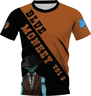 Blue Monkey Old West V8 Black/Orange Jersey
