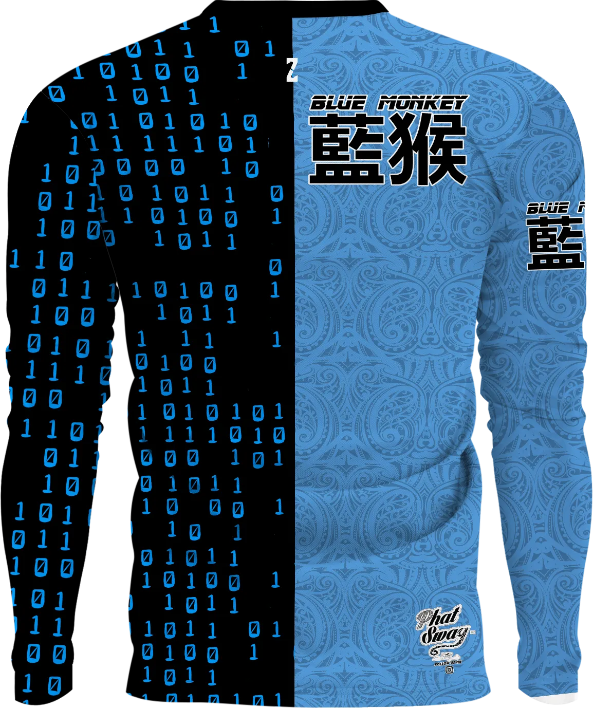 Blue Monkey TX Blue Long Sleeve