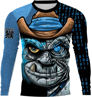Blue Monkey TX Blue Long Sleeve