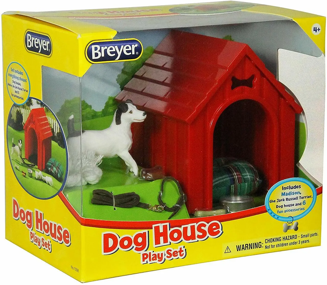 Breyer Dog House Play Set Toy Stablemates Model #1508