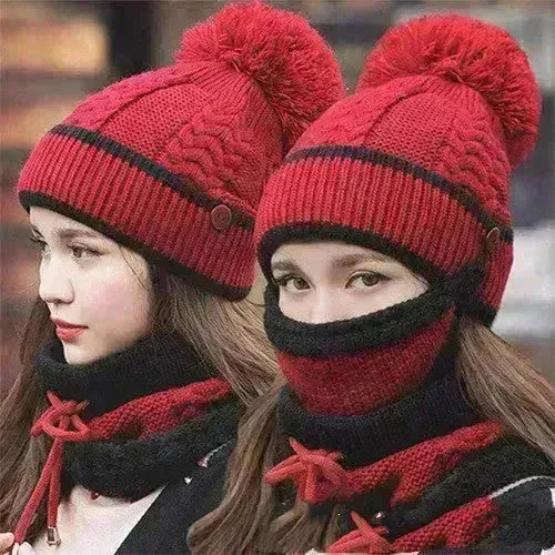 Buy Full Face winter cover knitted mask balaclavas for cold weathers