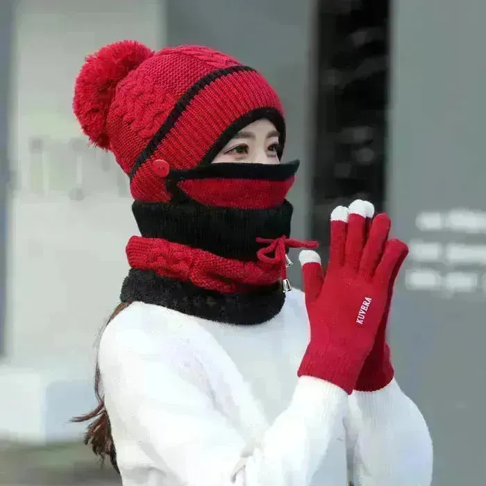 Buy Full Face winter cover knitted mask balaclavas for cold weathers
