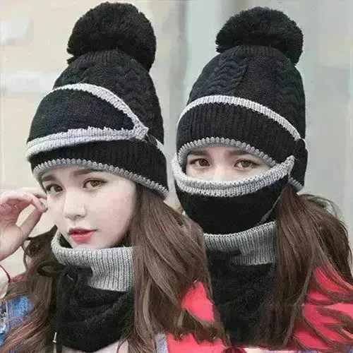 Buy Full Face winter cover knitted mask balaclavas for cold weathers