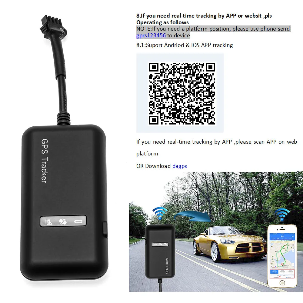 Car Truck GPS Tracker  Realtime GSM GPRS GPS Locator