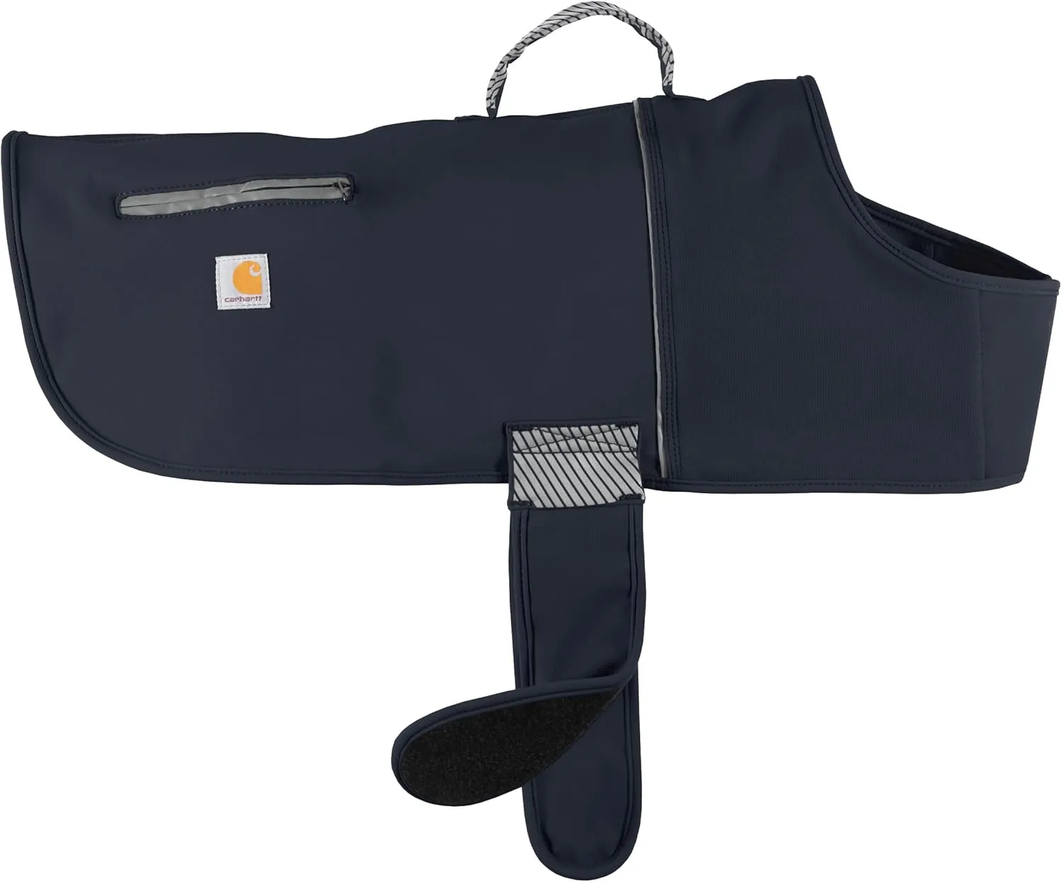 Carhartt Quick Duck Jac, Pet Dog Vest, Water Repellent Canvas, Dark Sapphire , Large