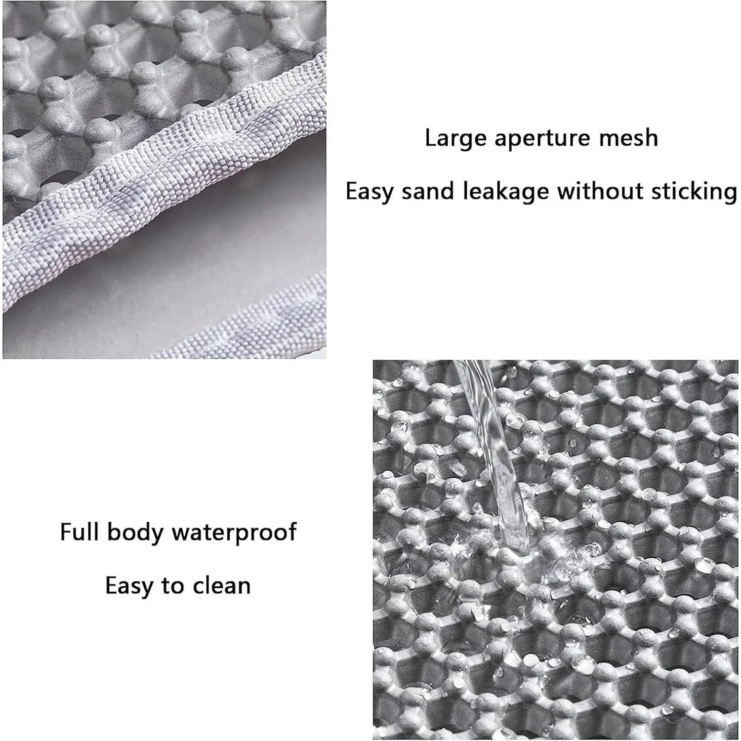 Cat Litter Mat Litter Trapping Mat, 24X35In/26X46In Honeycomb Double Layer Litter Rug Cat Litter Trap Mats, Less Waste,Soft On Paws,Non-Slip,26X46In-Black