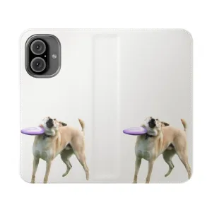 Corgi Dog Frisbee Phone Case - Funny Puppy Cover
