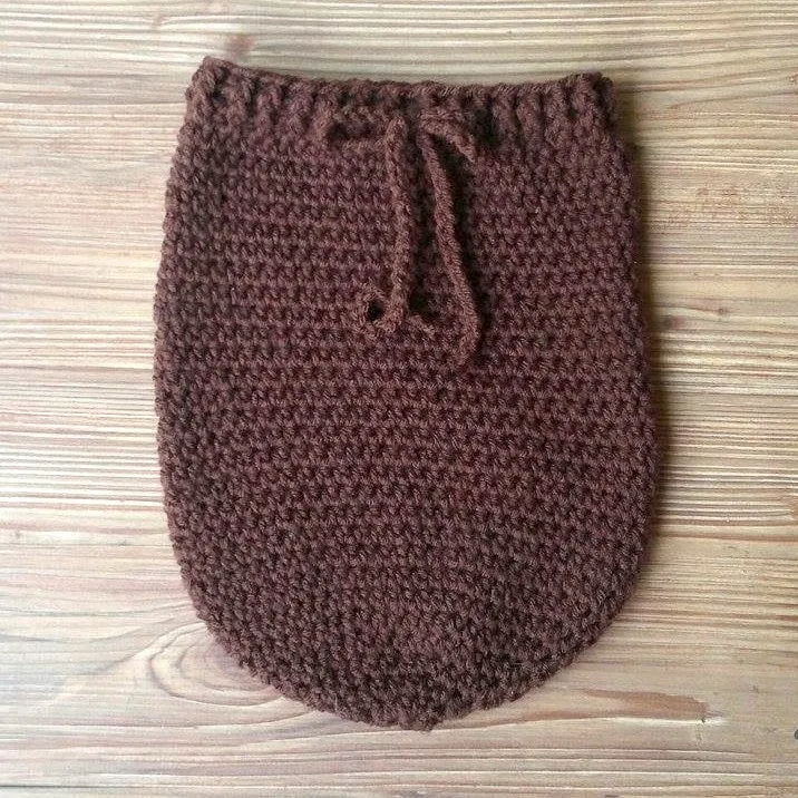 Crochet Pattern for Basic Baby Swaddle Sack or Baby Cocoon | Crochet Snuggle Sack Pattern | Baby Cocoon Crocheting Pattern | DIY Written Crochet Instructions