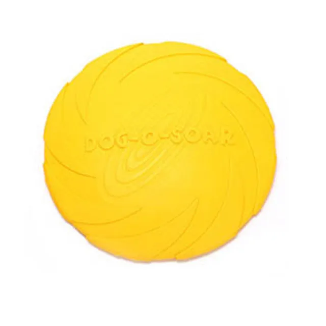 Dog-O-Soar Silicone Rubber Frisbee