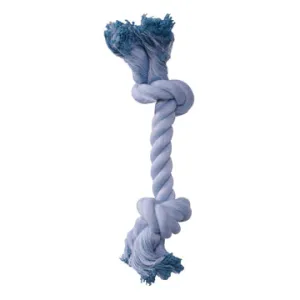 Dogit Dog Knotted Rope Toy, Blue Rope Bone, Medium