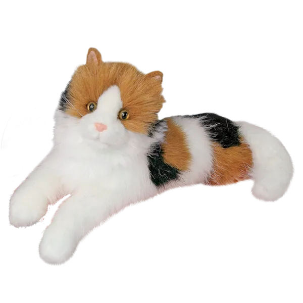 Douglas Puzzle Floppy Calico Cat 19"
