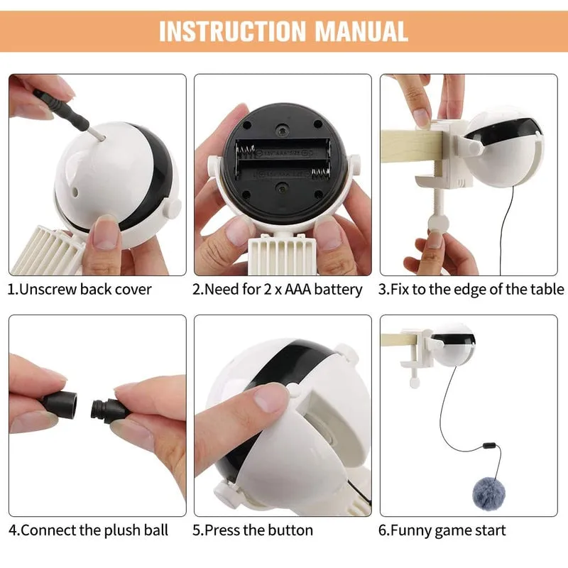 Electric Interactive Cat Toy