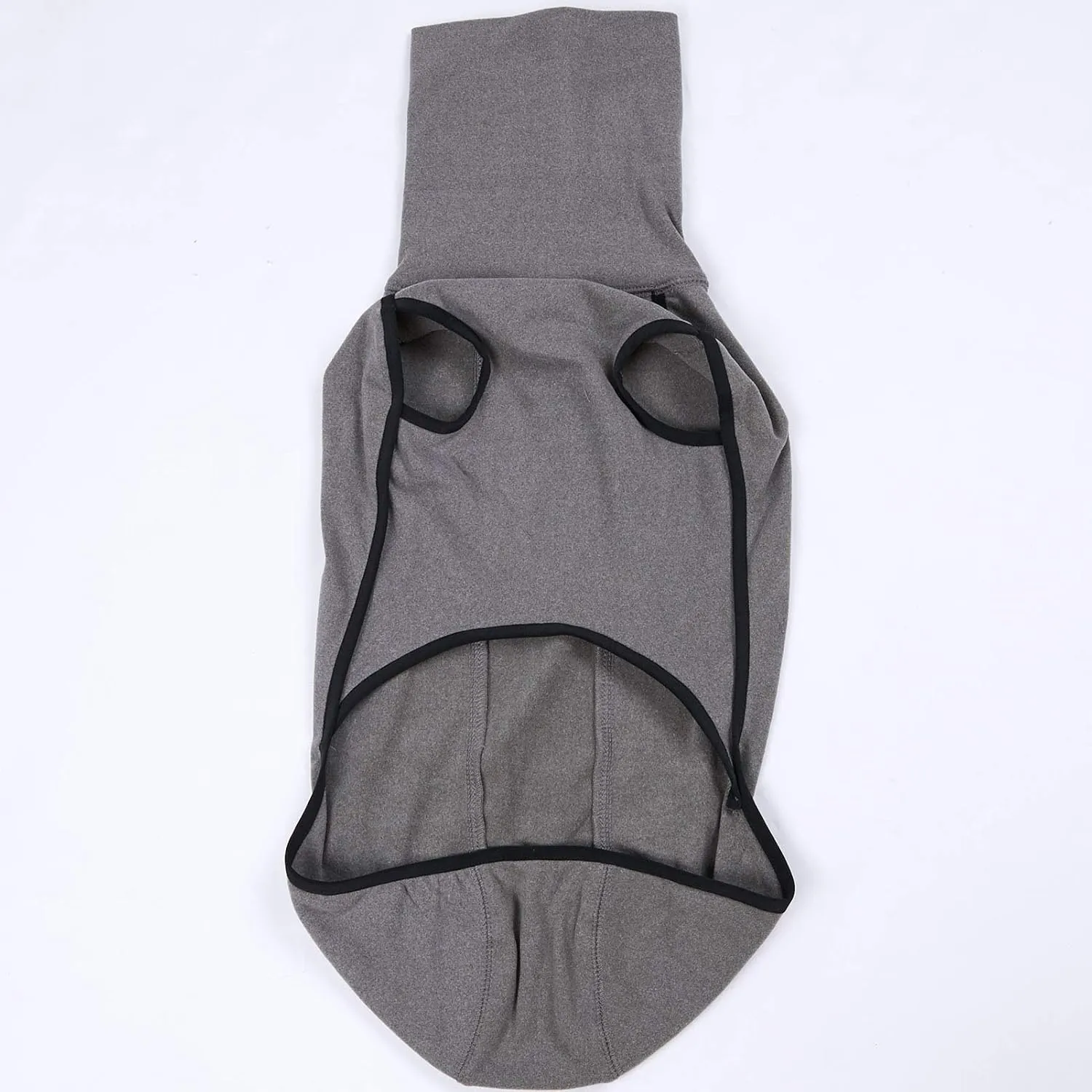 Esobo Fleece Dog Apparel Winter Warm Dog Coat Doggie Turtleneck Cozy Jacket Soft Shirt Vest Stylish Pet Outfits for Small Medium Large Dogs Grey