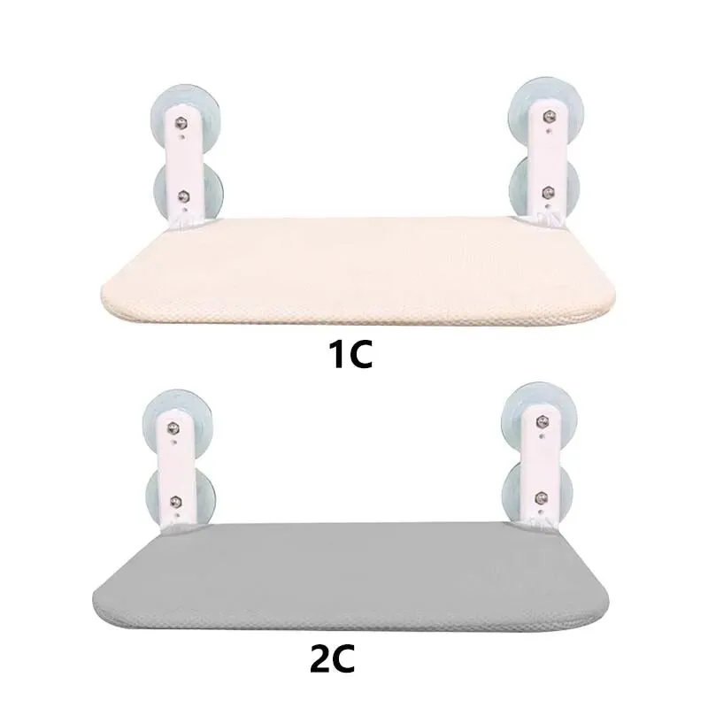 Foldable Hanging Cat Perch w/ Suction | Cat Hammock