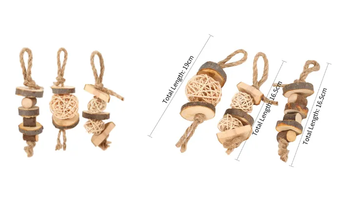 Hamster Chew Toys 3 Piece