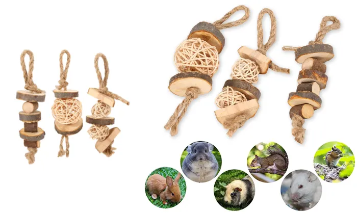 Hamster Chew Toys 3 Piece