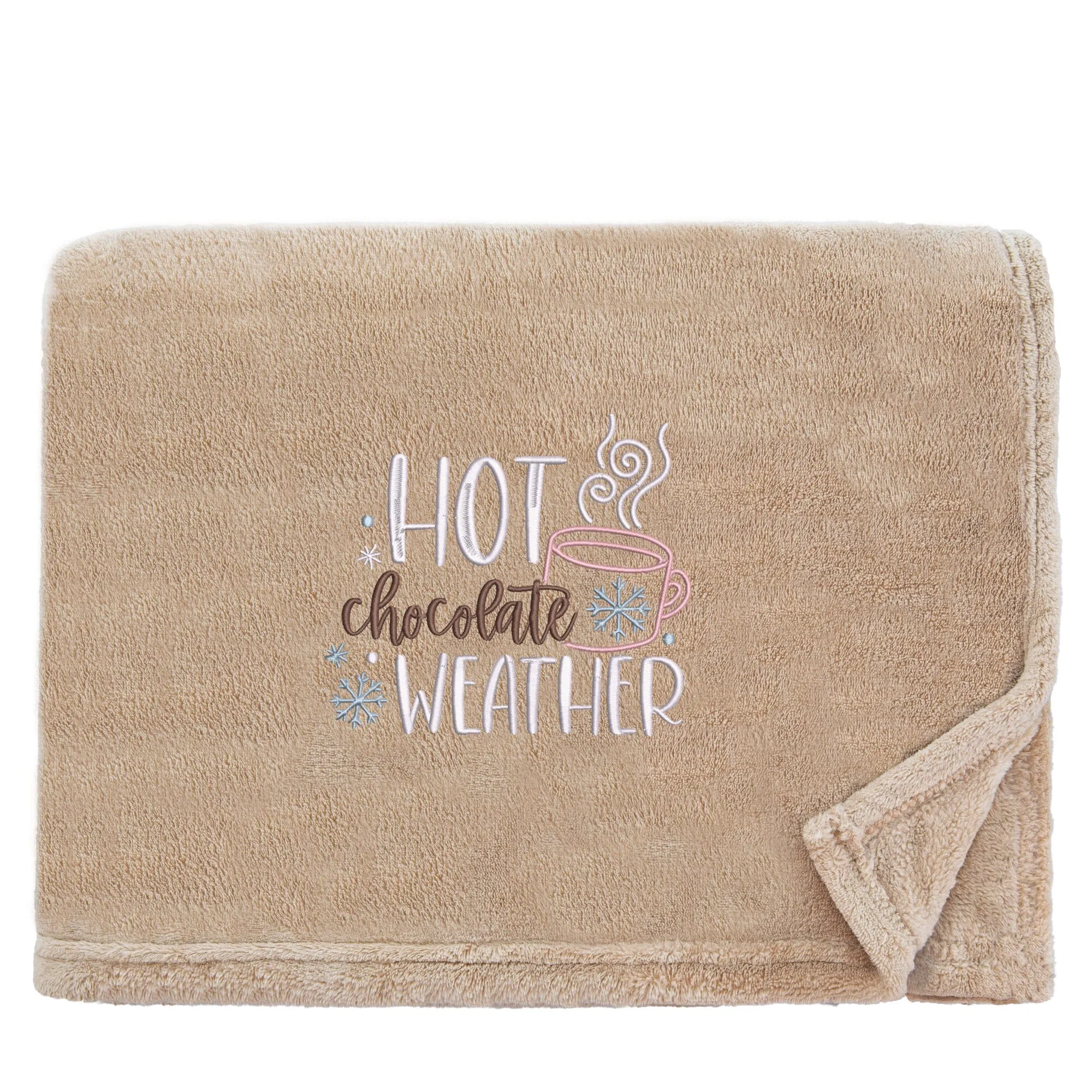 Hot Chocolate Cosy Home Christmas Snuggle Blanket