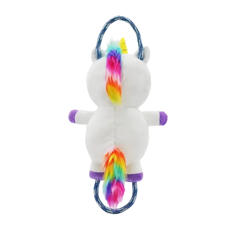 Hugsmart Pet Fairytale Story Unicorn Dog Rope Toy