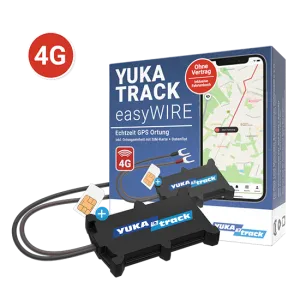 IoT YUKAtrack easyWire 4G AIO GPS Car Tracker with SIM   Data Flat