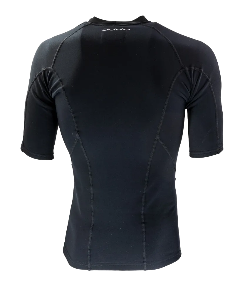 Junior Evotherm Thermal Rash Vest in Black