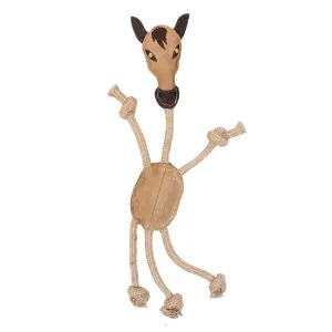 Jute & Rope Horse Dog Toy
