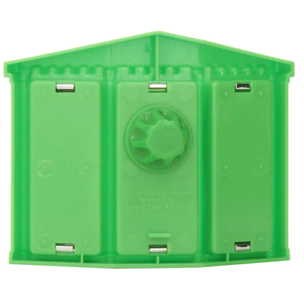 JW Activity Fun House Mirror Toy for Birds (Green)
