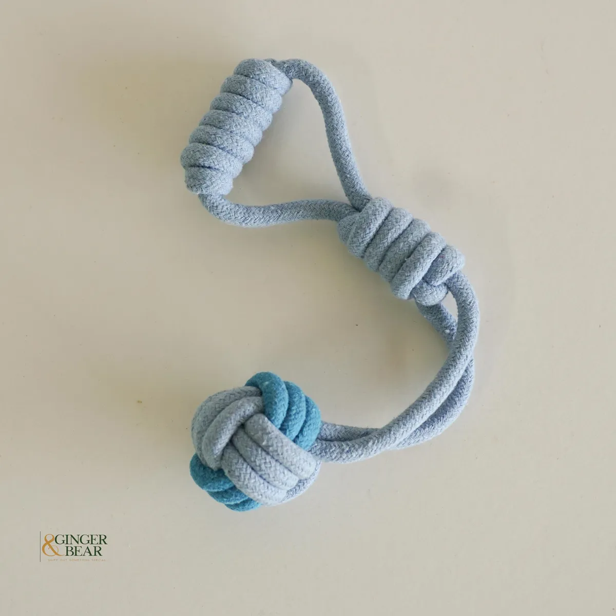 Knotty Interactive Rope Tug Toy Set, Sky and Cloud