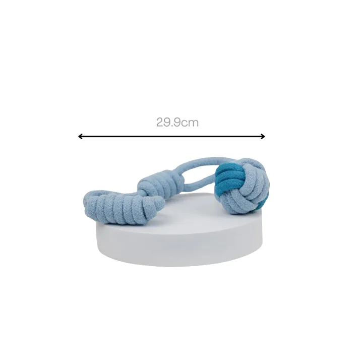 Knotty Interactive Rope Tug Toy Set, Sky and Cloud