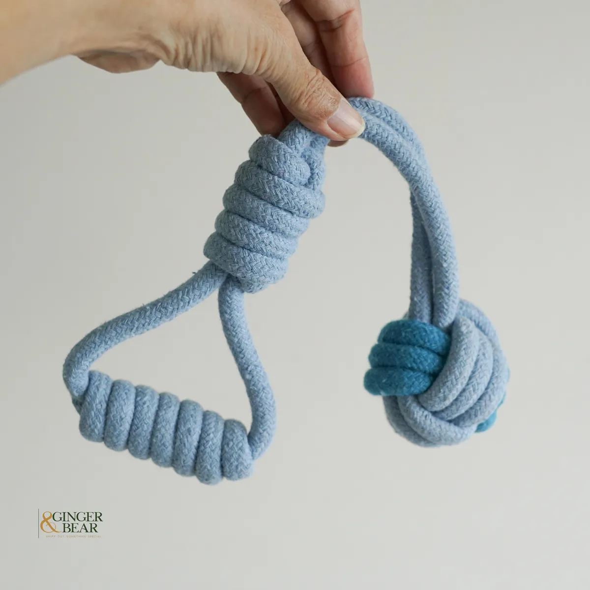 Knotty Interactive Rope Tug Toy Set, Sky and Cloud