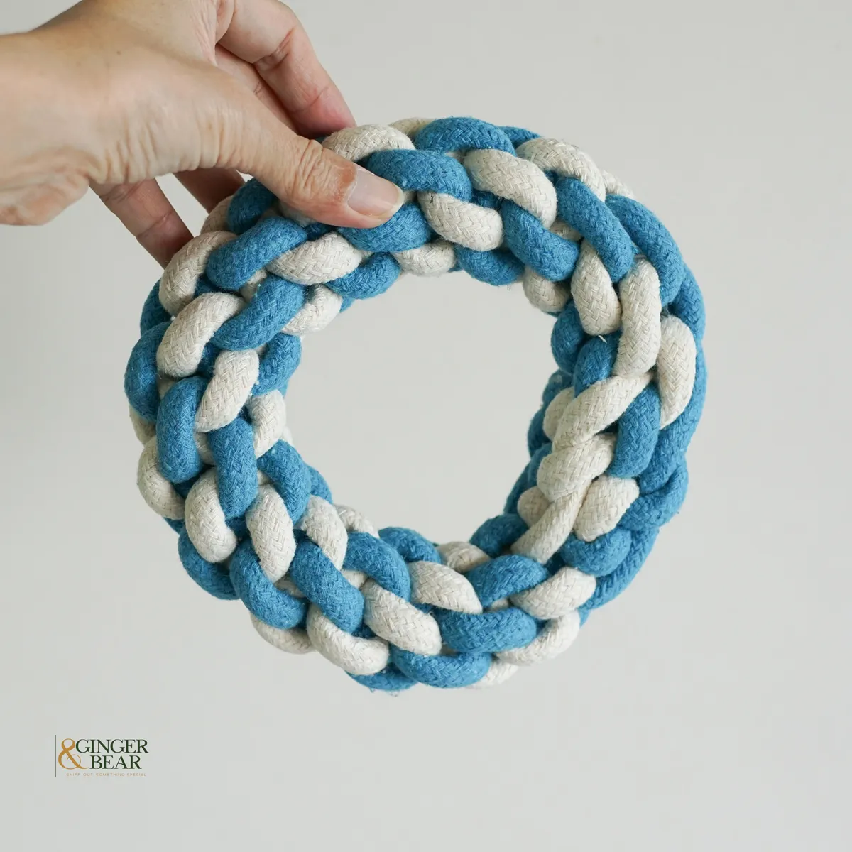 Knotty Interactive Rope Tug Toy Set, Sky and Cloud
