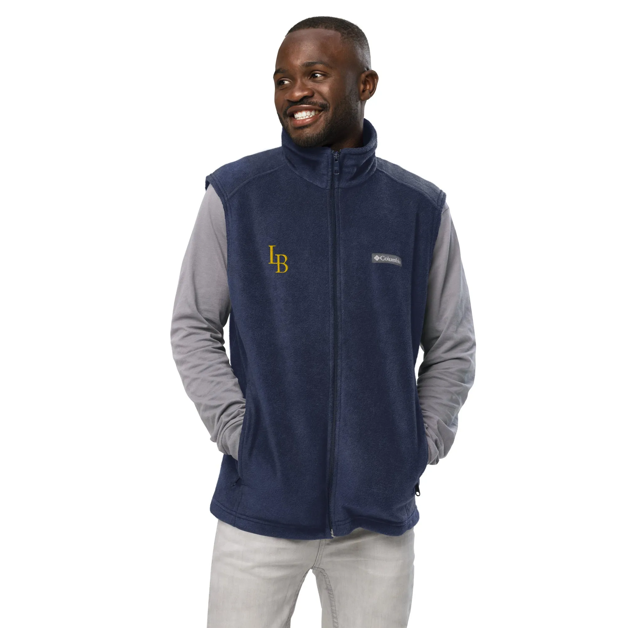 LB Men’s Columbia fleece vest