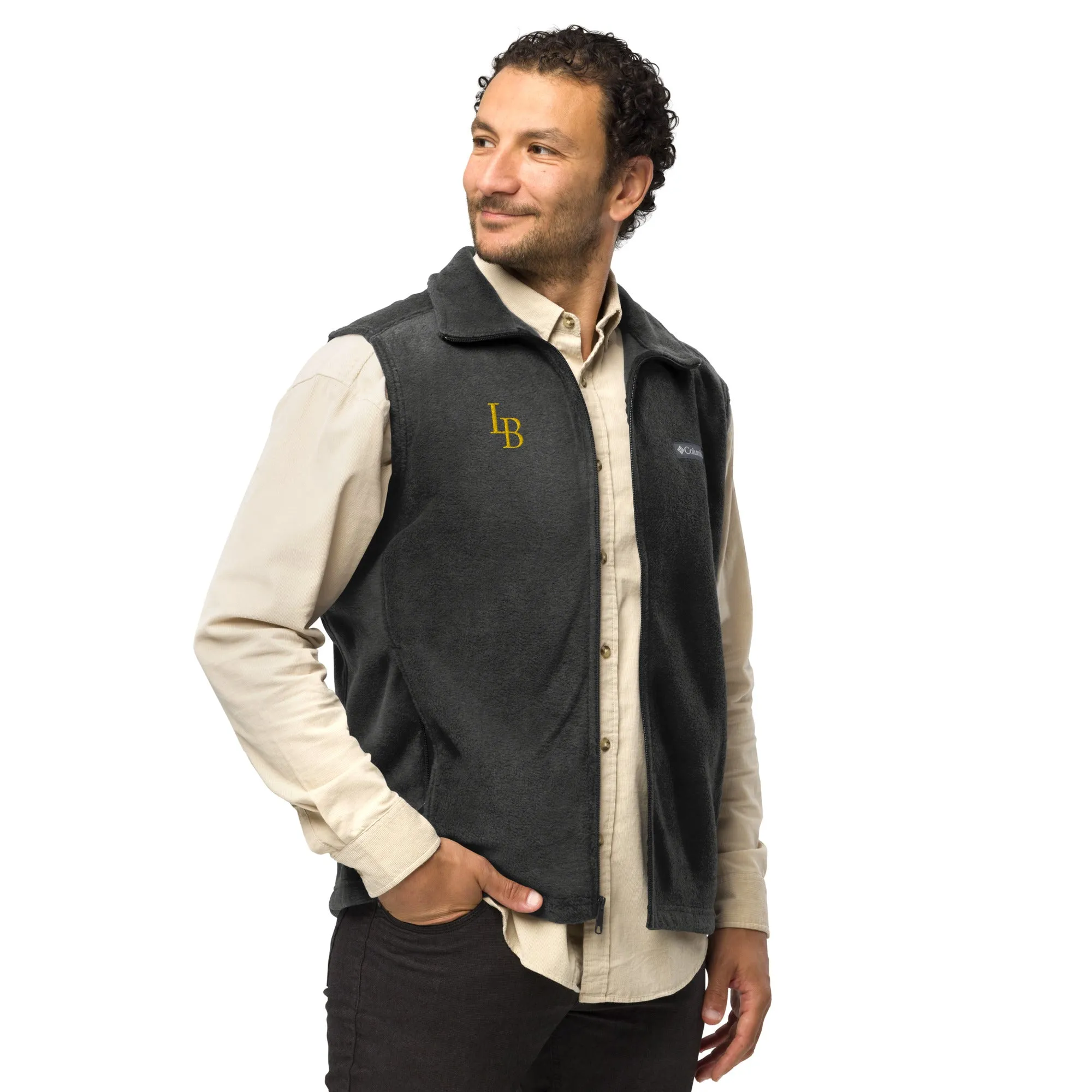 LB Men’s Columbia fleece vest