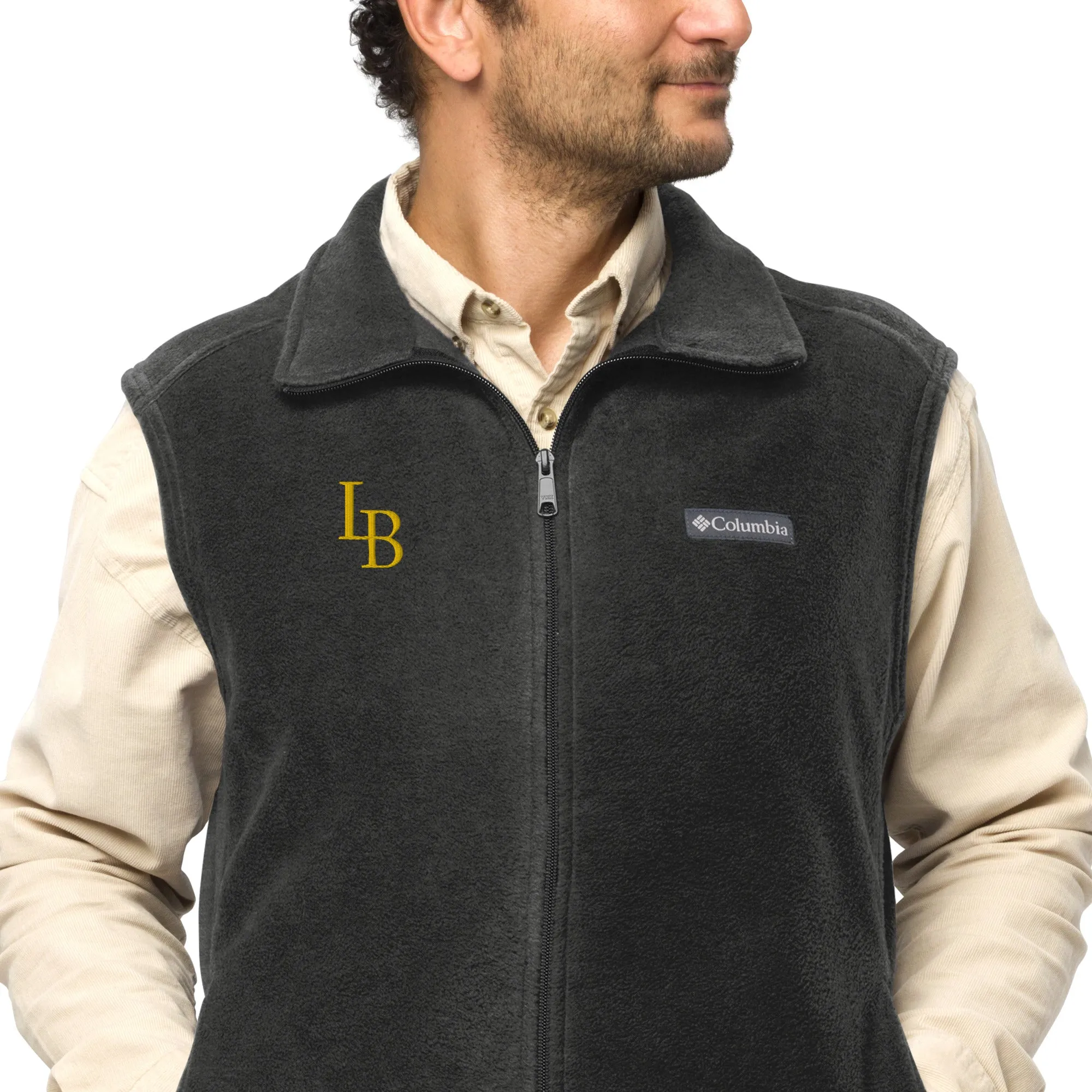 LB Men’s Columbia fleece vest
