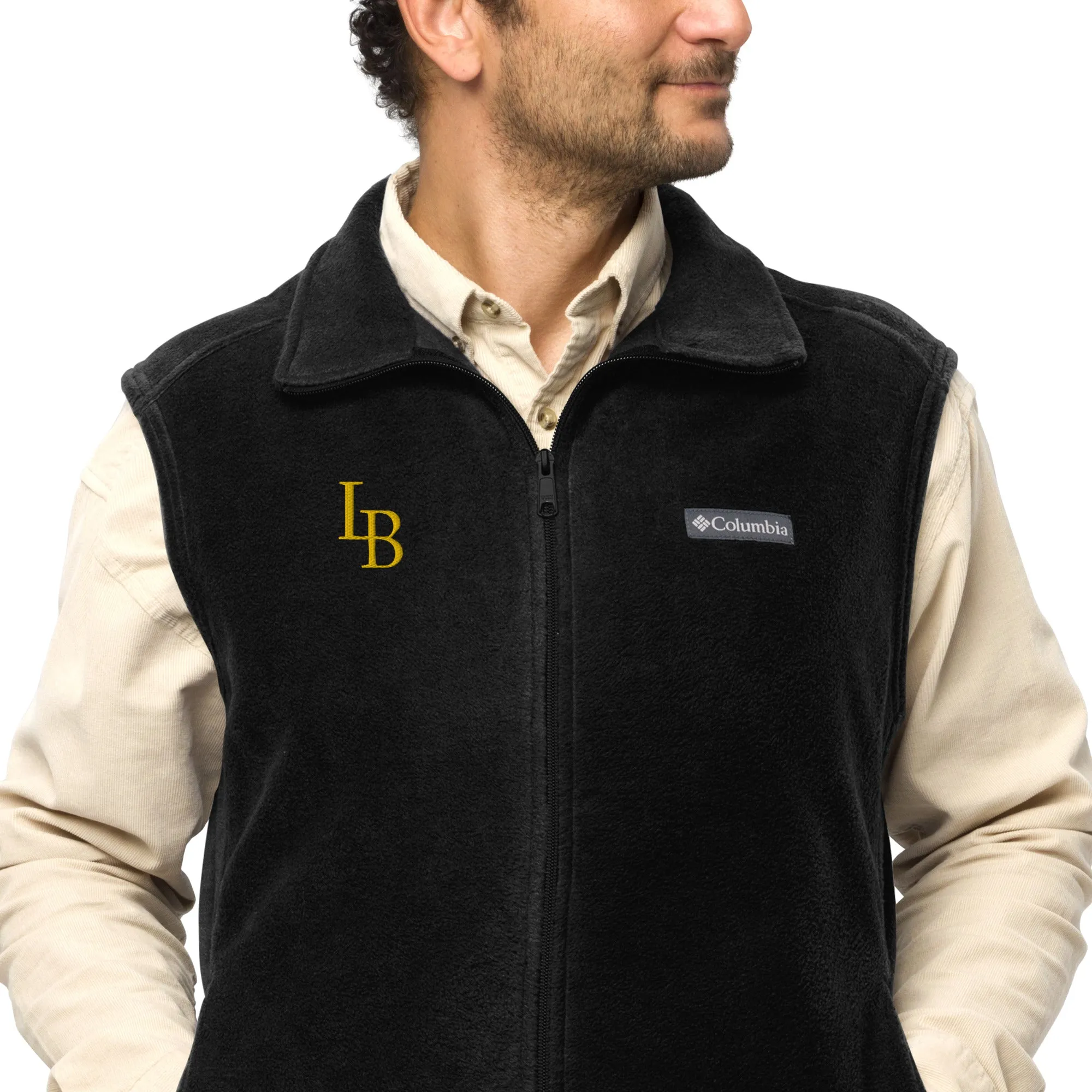 LB Men’s Columbia fleece vest