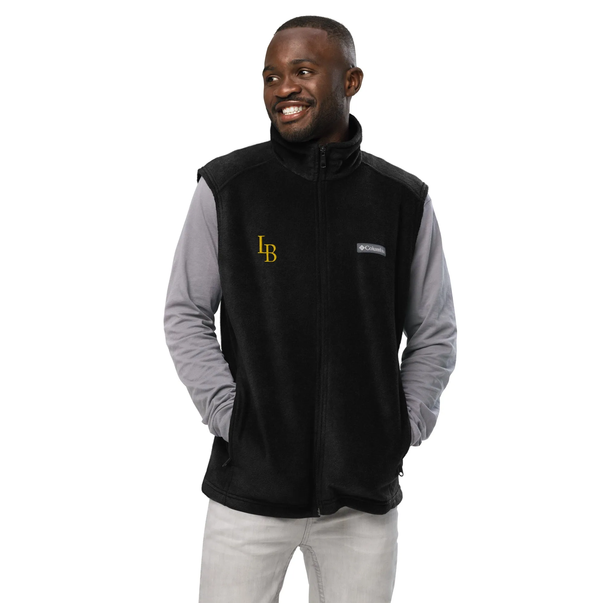 LB Men’s Columbia fleece vest