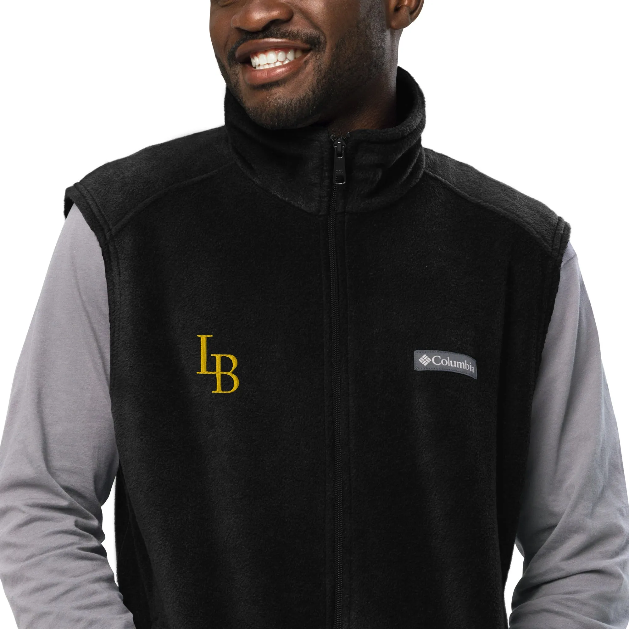 LB Men’s Columbia fleece vest