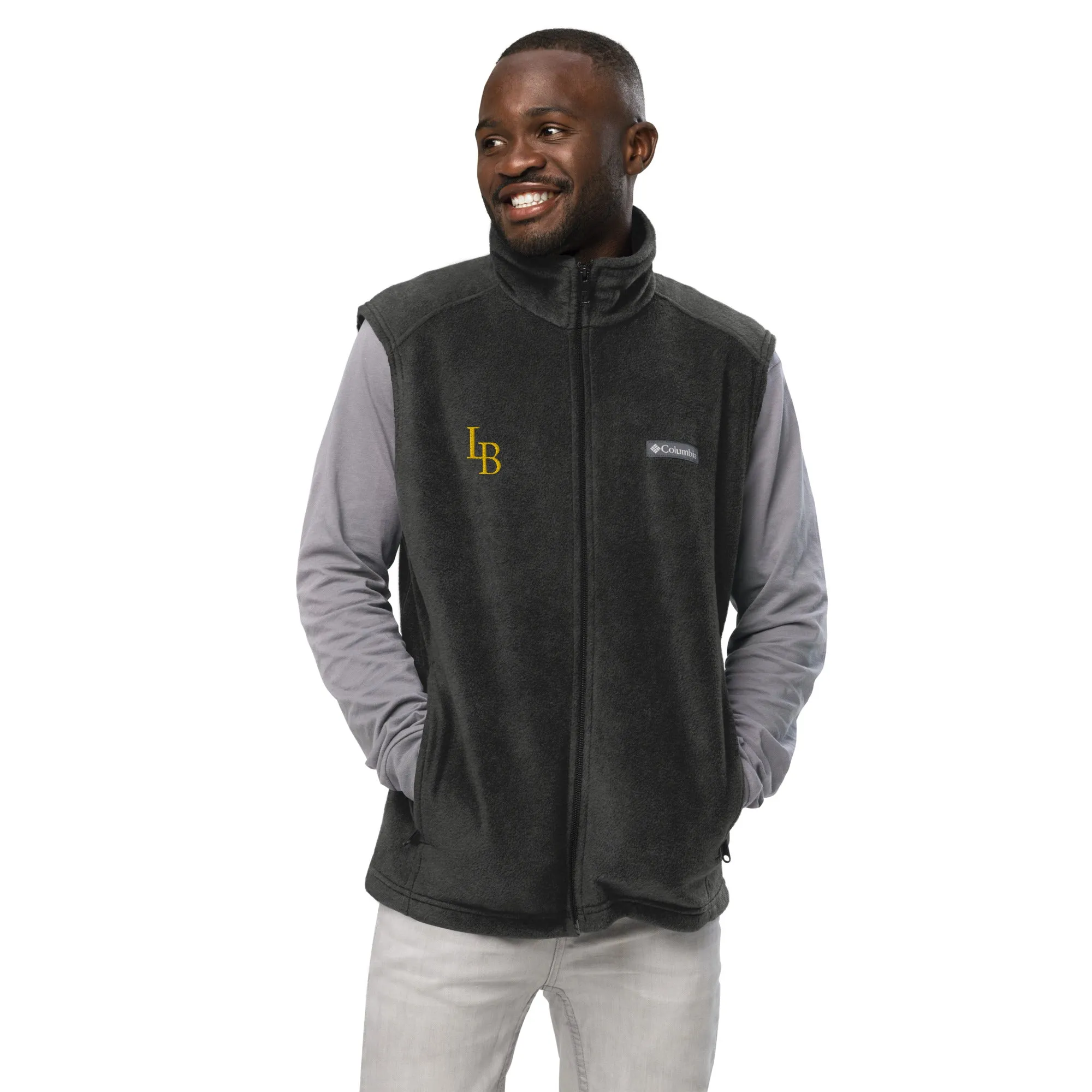 LB Men’s Columbia fleece vest