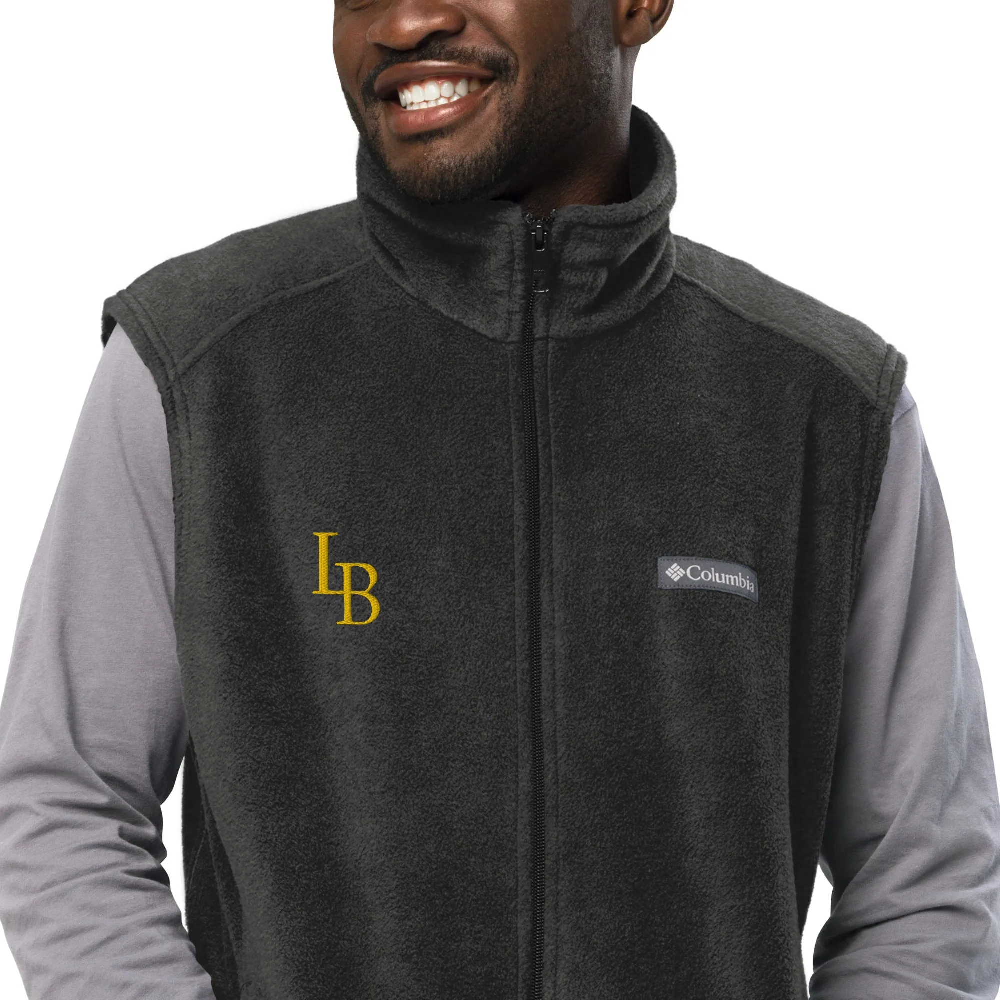 LB Men’s Columbia fleece vest