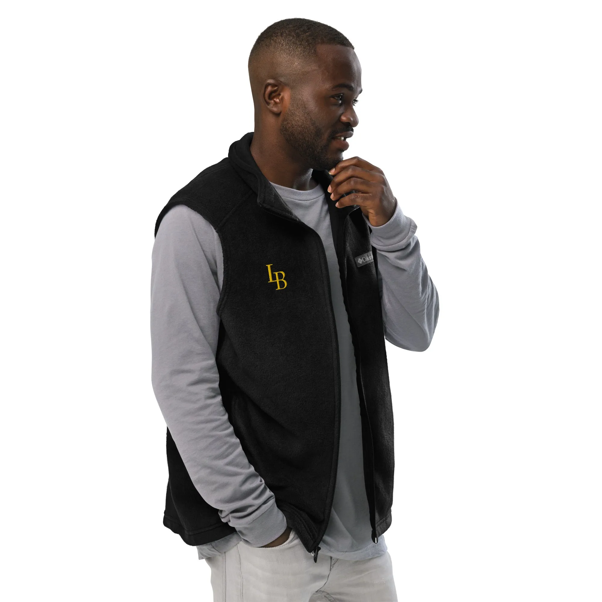 LB Men’s Columbia fleece vest
