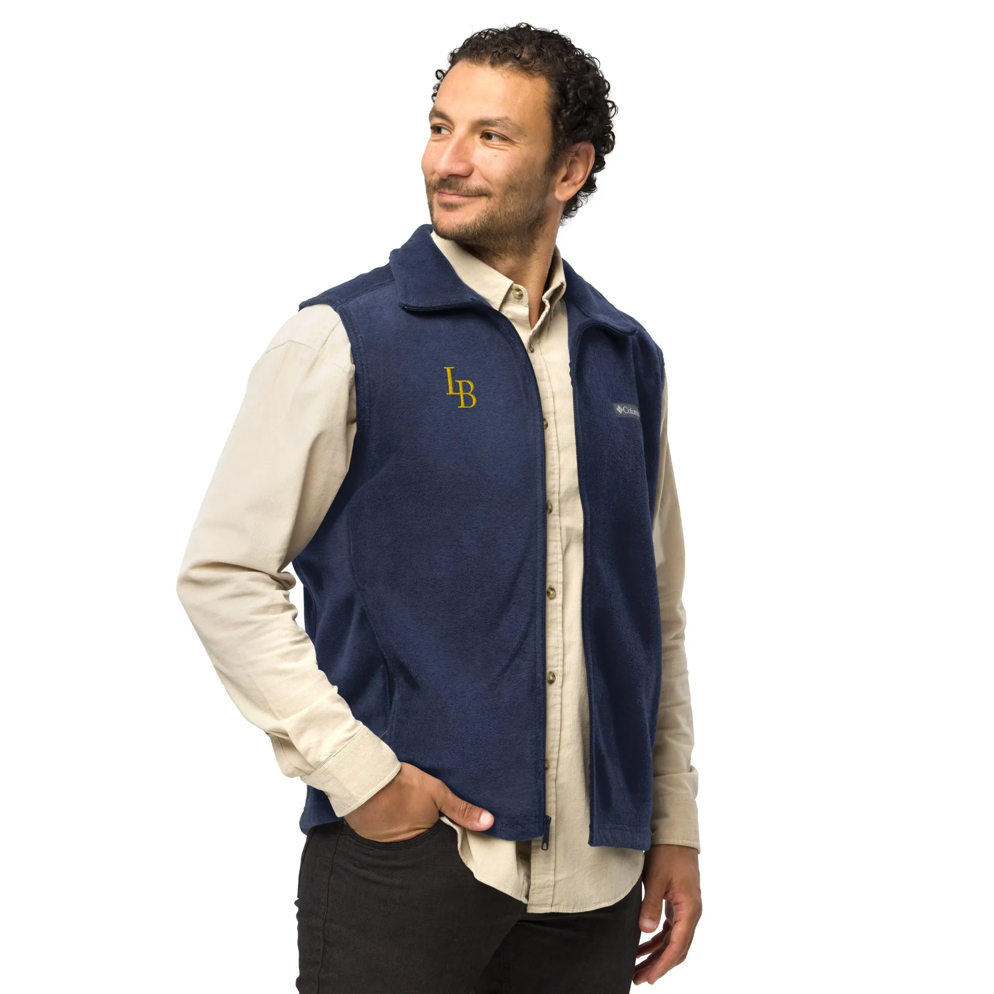 LB Men’s Columbia fleece vest