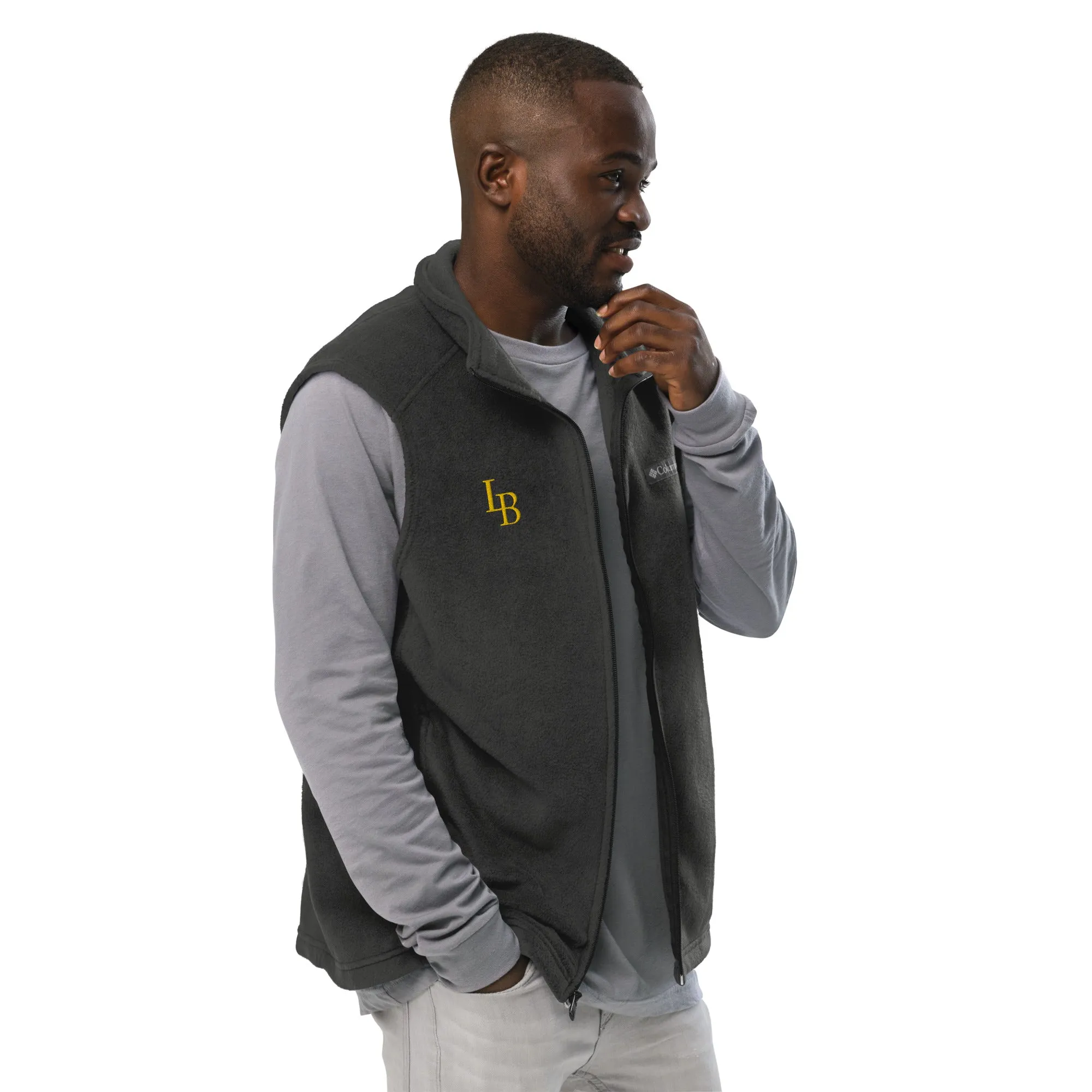 LB Men’s Columbia fleece vest