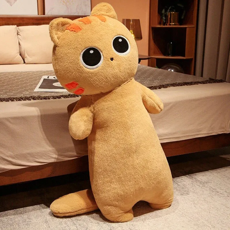 Long Fluffy Kawaii Huge Cat Family Plushies